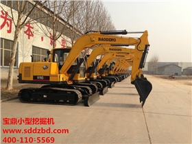 宝鼎小型挖掘机图片