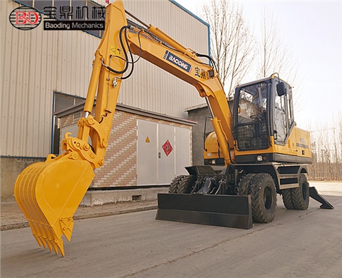 宝鼎轮式挖掘机BD95W-9型号