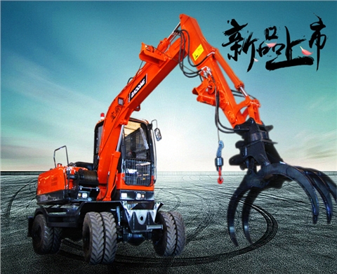 宝鼎BD80W-8轮式抓木机