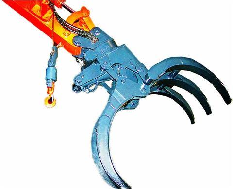 宝鼎BD80W-8轮式抓木机