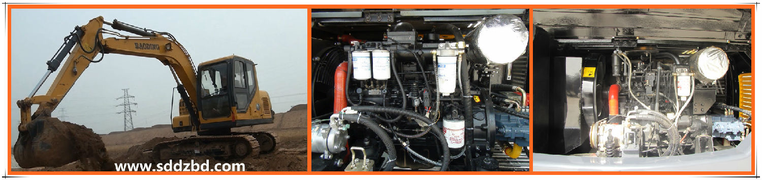 山东宝鼎挖掘机小型挖掘机产品