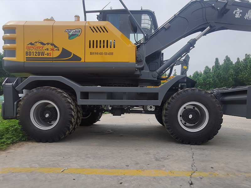 搞钱快又省油,看宝鼎120抓木机是如何做到的