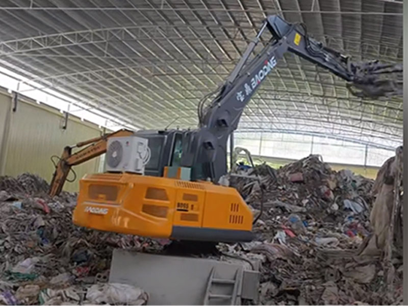 高效装卸与垃圾分类:固定式抓木机在码头与垃圾场的实际价值