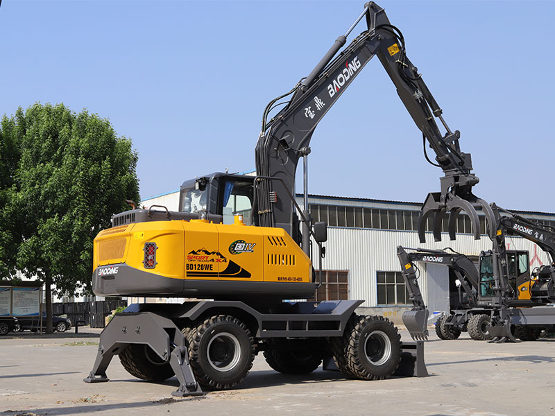 宝鼎BD120WE轮式抓木机.jpg 宝鼎BD120WE轮式抓木机.jpg