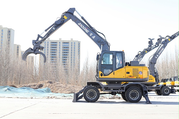 宝鼎BD125PLUS抓木机，装卸更可靠