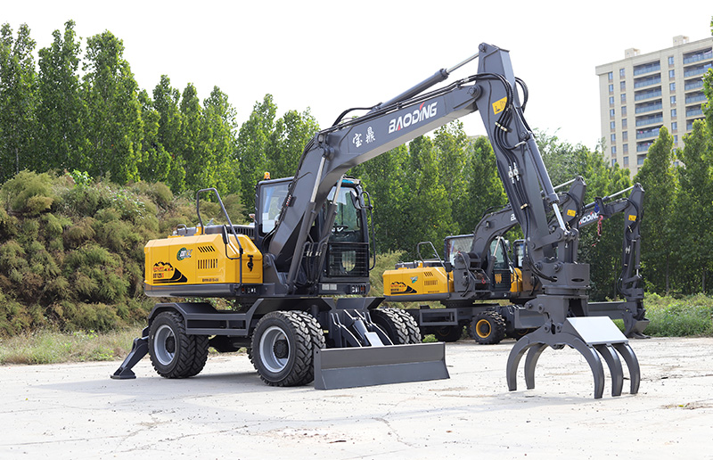 宝鼎BD125S抓木机,高效动力强劲出击