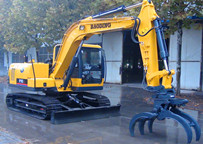 宝鼎WY90D-9型履带式抓木机批量下线倍受青睐完善定制化服务