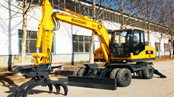 山东宝鼎轮式抓木机(甘蔗抓装机)突然火爆热销的原因?