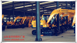 山东宝鼎小型挖掘机厂家在“猴”年将继续严格按照公司质量控制体系规定执行