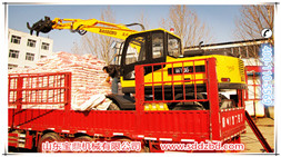 国内农机机械表现抢眼延续宝鼎蔗木装卸机各地热销加班生产