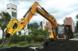 质量过硬、配置超群、一机多用——宝鼎反铲多功能小型挖掘机