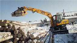 宝鼎轮式抓木机,适应多种工况,皮实、省油、性能可靠