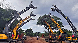 广西抓木机吃紧宝鼎厂家北海新设抓甘蔗机办事处