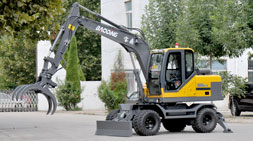 中规中矩、服务于民——宝鼎95轮式抓木机