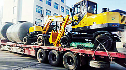 浅谈当下国内小型轮式挖掘机市场和宝鼎BD80W型号轮式挖掘机现款有什么改进？