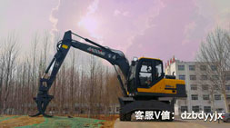 宝鼎95抓木机河南市场年底热卖进行时