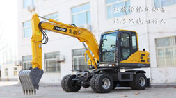 宝鼎轮式挖掘机话说知音