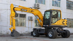 轮式挖掘机两大烧钱品牌车型