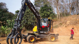 宝鼎轮式挖掘机厂家的承诺坚守