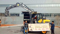 真正轮式挖掘机抓木机致富车型，你了解哪几款？