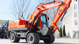 宝鼎150轮式挖掘机优势详解