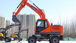 轮式挖掘机宝鼎150车型归队国内轮挖市场