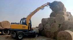 轮式挖掘机怪兽篇:轮胎行走的六面兽