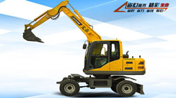 十几万起宝鼎80轮式挖掘机多配置车型