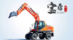 宝鼎150轮式挖掘机车型优势详解