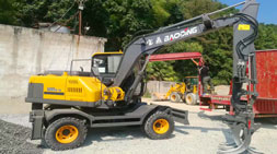 BD95W轮式挖掘机特点优势解析