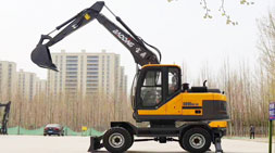 宝鼎轮式挖掘机动作柔和高效节能的秘密