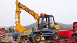 宝鼎轮式挖掘机厂家专注成就专业