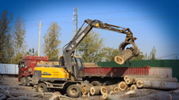 国产轮式挖掘机市场上的傲娇品牌