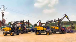 宝鼎轮式挖掘机新款适用性轮挖年后下线