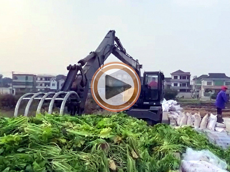 山东宝鼎定制型加长臂轮式抓料机型号-宝鼎抓料机生产厂家