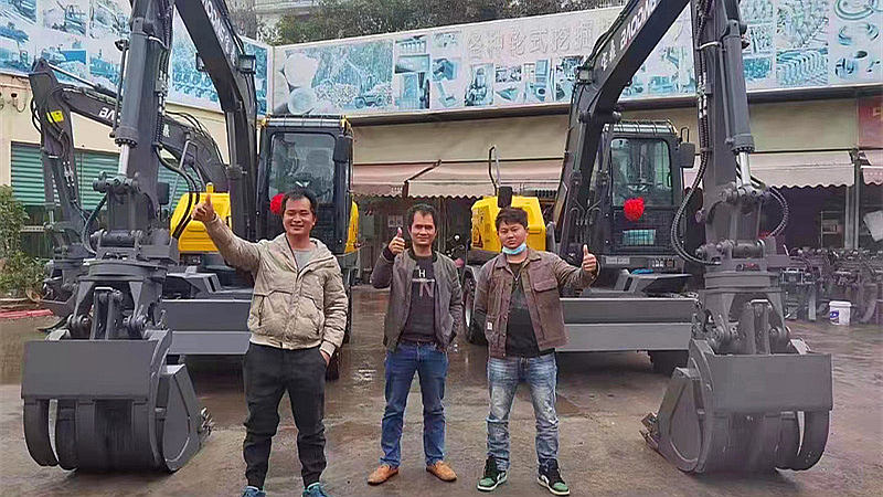 德州宝鼎抓木机厂家2022年各地网点捷报频传抓木机产品热销