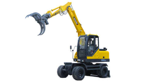 宝鼎BD80W抓木机 助力城乡美化建设