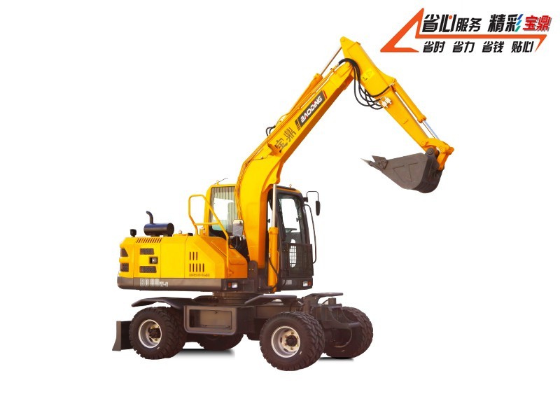 宝鼎BD80W-9D全液压轮式挖掘机 宝鼎BD80W-9D全液压轮式挖掘机