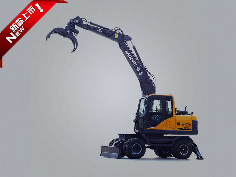 宝鼎BD100W-8D轮式抓木机 宝鼎BD100W-8D轮式抓木机